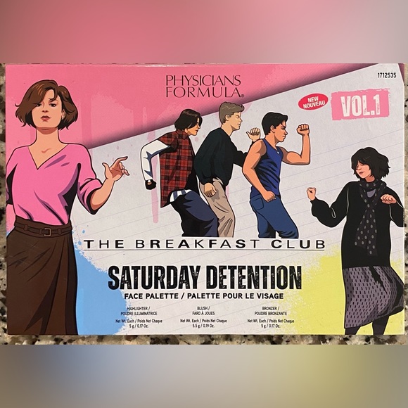 The Breakfast Club Saturday Detention Face Palette Vol.1 X Physicians Formula - Picture 2 of 15